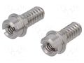Threaded head screw; AMPLIMITE 0.50 Series; Kit: screw x2 TE Connectivity 750644-1