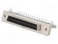 Connector: SCSI; PIN: 50; shielded; Locking: latch,screws; PCB snap TE Connectivity 5787170-5