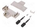 Plug case; PIN: 50; shielded; Locking: screws; steel; straight TE Connectivity 5749080-1
