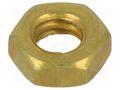 Nut; Thread: UNC 4-40; 1.6mm TE Connectivity 5205821-2