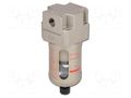 Compressed air filter; 160l/min; 0.5÷10bar; 0.3um; polycarbonate SMC AFM20-F02-A