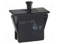 Switch: door; Pos: 2; SPST-NO + SPST-NC; 16A/250VAC; black; D2D OMRON Electronic Components D2D-1100