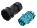 Connector: circular; plug; RST; female; PIN: 5; 250V; silver plated WIELAND 96.051.4053.6