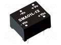 Converter: DC/DC; 1W; Uin: 21.6÷26.4VDC; Uout: 5VDC; Iout: 200mA; THT MEAN WELL SMA01N-05