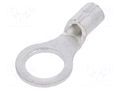 Tip: ring; M5; 0.25÷1.65mm2; crimped; for cable; non-insulated NICHIFU R1.25-5