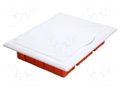 Enclosure: for modular components; IP40; plaster embedded; white ELEKTRO-PLAST NASIELSK EPN-2515-00