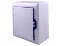Enclosure: for modular components; IP40; white; No.of mod: 6; 400V ELEKTRO-PLAST NASIELSK EPN-2501-00