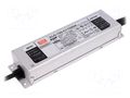 Power supply: switching; LED; 150W; 43÷86VDC; 1.75A; 100÷305VAC MEAN WELL ELG-150-C1750DA