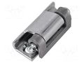 Hinge; Width: 16mm; zinc-plated steel; H: 42mm RST ROZTOCZE 3.ST16.001