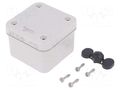 Enclosure: multipurpose; X: 74mm; Y: 74mm; Z: 54mm; Thalassa TBS; ABS SCHNEIDER ELECTRIC NSYTBS775