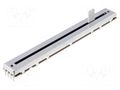 Potentiometer: slide; 10kΩ; 500mW; THT; ±20%; logarithmic; metal ALPS RSAON12-10KAX2