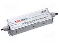 Power supply: switching; LED; 75.6W; 54VDC; 1.4A; 90÷295VAC; IP66 MEAN WELL CEN-75-54