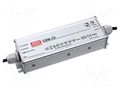 Power supply: switching; LED; 75.6W; 54VDC; 1.4A; 90÷295VAC; IP66 MEAN WELL CEN-75-54