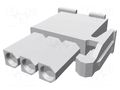 Connector: wire-wire; plug; female; PIN: 3; 600V; for cable; 4.14mm TE Connectivity 172337-1