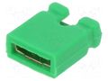 Connector: pin strips; jumper; female; 2.54mm; 1x2; Type: open NINIGI JUMPER-G