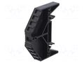 Marker holder; black; TS35 x 15 WEIDMÜLLER BZTPRV4SW35X15