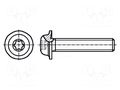 Screw; with flange; M5x12; Head: button; Torx®; TX25; steel; zinc BOSSARD B5X12/BN5128