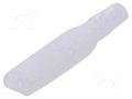 Terminals cover; 6.5mm; Ø: 3.5mm; straight; L: 37mm; PVC FIX&FASTEN S6530/37