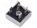 Bridge rectifier: single-phase; Urmax: 100V; If: 15A; Ifsm: 300A DC COMPONENTS MB151
