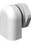 RAINPROOF VENTILATOR, 1.18" X 0.93", GREY SDV180-1.