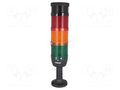 Signalling column; red/yellow/green; LED; 24VDC; 24VAC; IK; 70mm EMAS TK-IK73F024ZM01