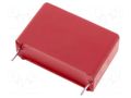 Capacitor: polypropylene; low ESR; 100nF; 630VDC; 400VAC; THT; ±20% WIMA MKP10-100N/630