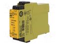 Module: safety relay; Usup: 24VAC; Usup: 24VDC; IN: 4; OUT: 2; IP40 PILZ PZ-777303