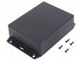 Enclosure: multipurpose; X: 94mm; Y: 121mm; Z: 38mm; 1591XXS; ABS HAMMOND HM-1591XXGSFLBK