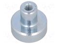 Magnet: permanent; neodymium; 60N; Ø: 13mm; H: 11.5mm; steel ELESA+GANTER GN50.2-ND-13-M3