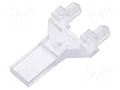 Fiber for LED; 2x5mm; L: 15mm; No.of mod: 1; rectangular MENTOR 1274.1011