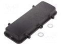Protection cover; size 24B; Han® B; for double latch; black HARTING 09307245405