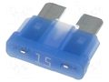 Fuse: fuse; 15A; 32VDC; automotive; 19mm; ATOF LITTELFUSE 0287015.PXCN