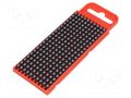 Markers; Marking: 0; 2÷2.8mm; polyamide; black; -40÷85°C; push-in HELLERMANNTYTON WIC1-0-BK