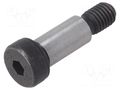 Shoulder screw; steel; M10; 1.5; Thread len: 16mm; hex key; HEX 6mm ELESA+GANTER ISO7379-12-M10-25
