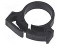 Fixing clamp; ØBundle : 14.5÷16.6mm; W: 5.9mm; polyamide; black HELLERMANNTYTON SNP10