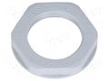 Nut; M25; polyamide; UL94V-2; 34mm; grey; -20÷100°C; Thread: metric LAPP SKINTOP-N25G