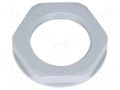 Nut; M25; polyamide; UL94V-2; 34mm; grey; Thread: metric; Pitch: 1.5 LAPP SKINTOP-N25G
