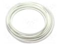 Pneumatic tubing; max.8bar; L: 20m; r bending min: 4mm; white SMC TU0212W-20