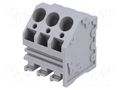 Connector: PCB terminal block; terminal; 30A; 300V; angled; tinned DEGSON ELECTRONICS DG263-7.5-03P