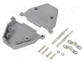 Enclosure for connectors: D-Sub; D-Sub 37pin,D-Sub HD 62pin ENCITECH CCOV37-SCL-LG