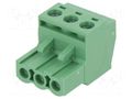 Connector: pluggable terminal block; plug; female; 2EDGKT; 20A DEGSON ELECTRONICS 2EDGKT-5.0-03P
