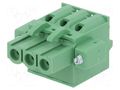 Connector: pluggable terminal block; plug; female; 2EDGKDFM; 20A DEGSON ELECTRONICS 2EDGKDFM-5.0-03P