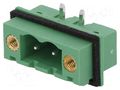 Pluggable terminal block; 5.08mm; ways: 2; angled 90°; socket DEGSON ELECTRONICS 2CDGRM-5.08-02P