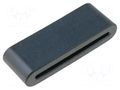 Core: ferrite; for flat cable; 55Ω; A: 28.5mm; B: 6.5mm; C: 18mm RICHCO RFS2-18-18-A5