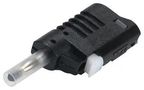 CONN, BANANA, PLUG, 36A, CLAMP, BLK CT2017-0
