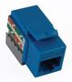 CONNECTOR, MODULAR JACK, 8P8C, IDC, BLUE 20-3426-BL