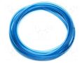 Pneumatic tubing; max.15bar; L: 20m; r bending min: 48mm; blue SMC T0806BU-20