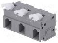Connector: PCB terminal block; terminal; 15A; 300V; straight; grey DEGSON ELECTRONICS DG242V-10.0-03P