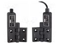 Safety switch: hinged; CFSQ; NC + NO; lead 2m; 190°; PIN: 4; IP67 ELESA+GANTER CFSQ.60SH6FAD2