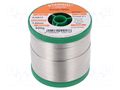 Tin; lead free; Sn99,3Cu0,7+NiGe; 1mm; 0.5kg; reel; 227°C STANNOL SN100K511/1.0/0.5